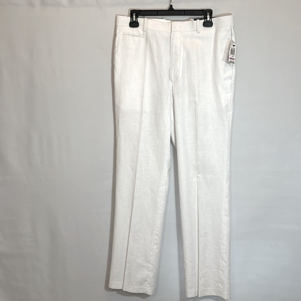 INC International Concepts Men’s Pants Size 32 London 52% Linen Blend 48% Cotton